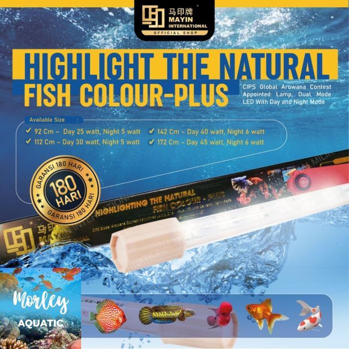 Lampu LED MAYIN PLUS Aquarium ikan Arowana / Arwana - 172cm