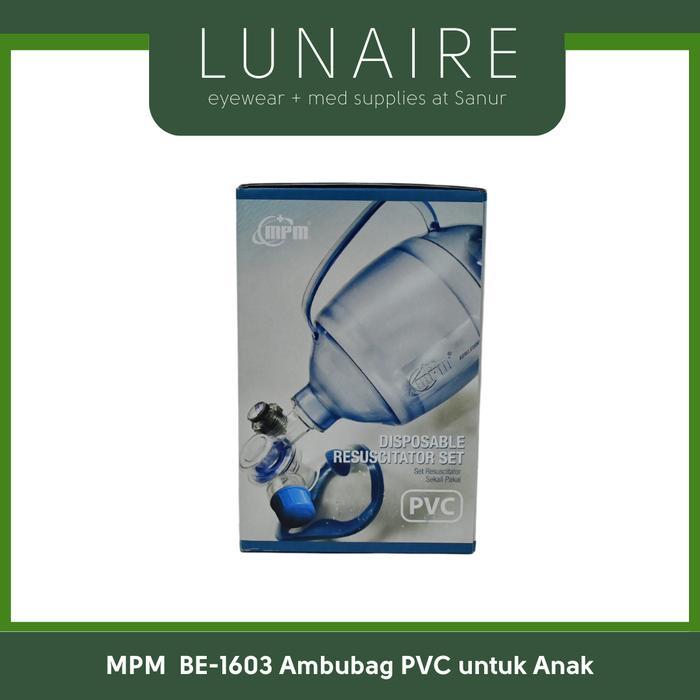 Ambubag + Guedel Mayo Sungkup Pvc Lengkap Dengan Mpm Rescucitator Alat Bantu Resusitasi Napas