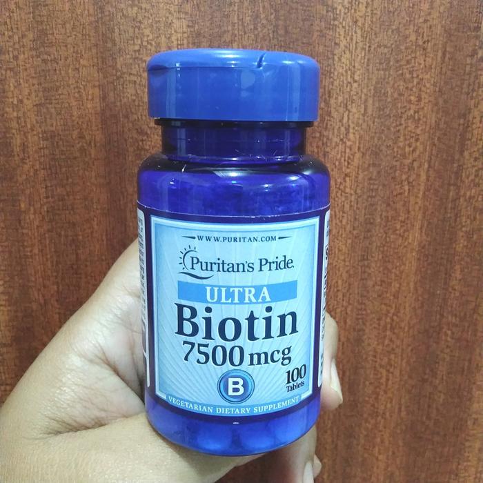 PURITAN BIOTIN 7500 mcg - 100 TAB