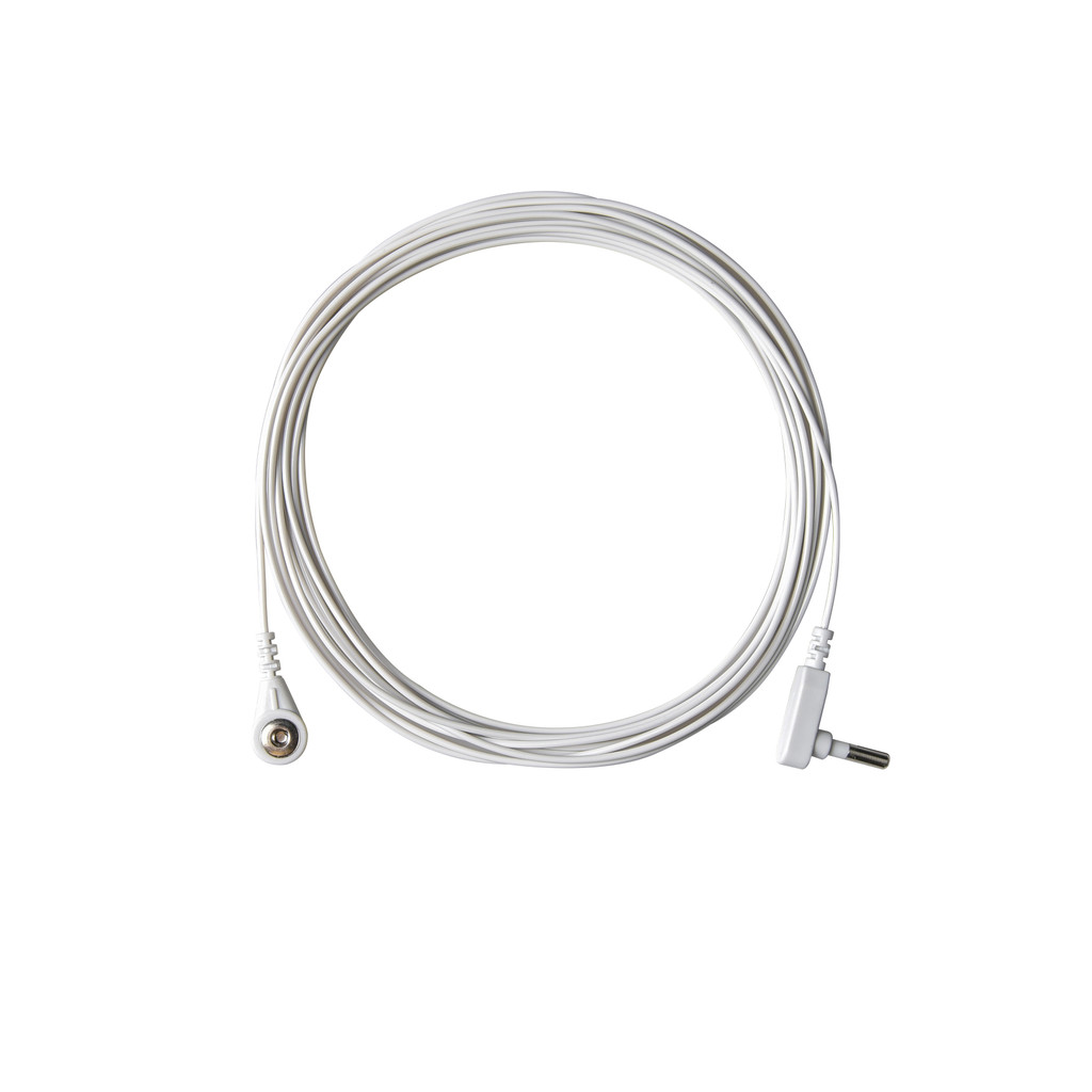 MAXSHARER Earthing Grounding Cord 15 FT PU Cord with EU/AU/UK/US Plug Grounding Rod Outdoor Stake