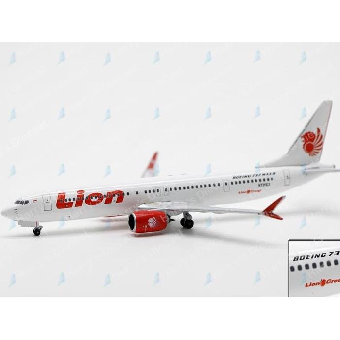 Terbaru [Aeroclassic] 1/400 B737-9Max Lion Air