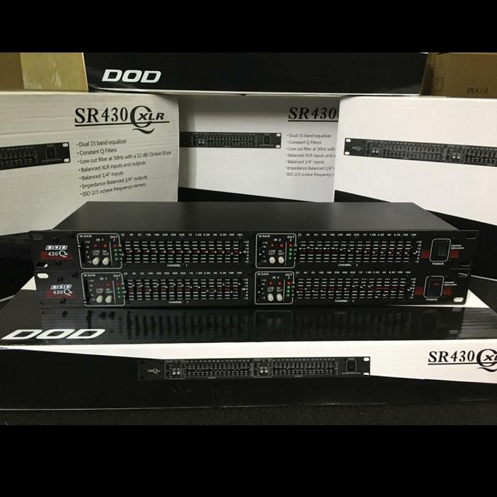 Equalizer dod sr430 sr 430 equaliser 15 band