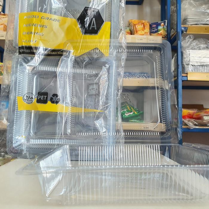 Mika Kue 1A (Per Pcs) / Mega Mika Kue 1A / Mika 1A / Tempat Kue Plastik / Tempat Kue Mika