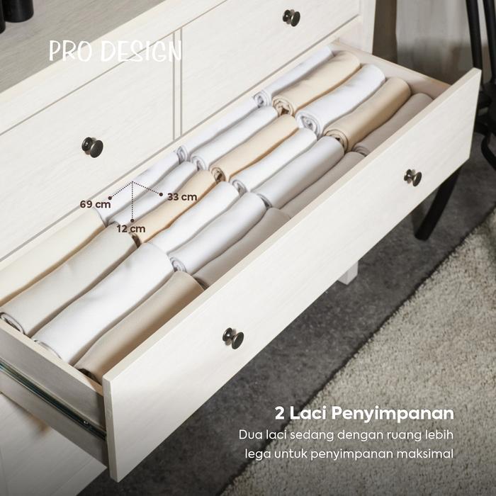 Pro Design Liverpool SB160 Lemari Laci / Bufet / Kabinet