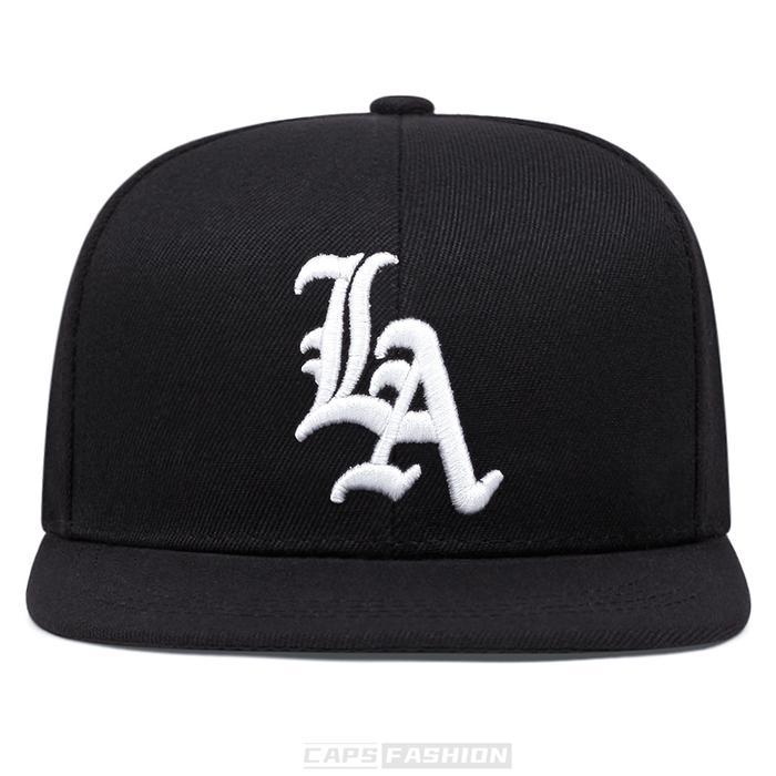 Topi Snapback Sulaman La Fashion Distro Baseball Untuk Pria Wanita - Ukuran Besar