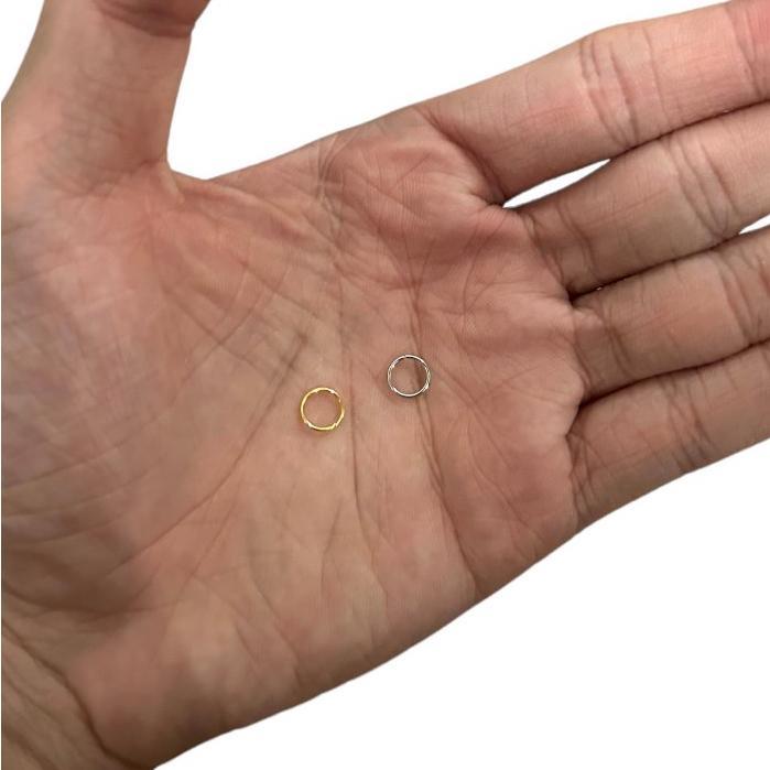 [10 Gram] Ring Bulat Ring O Ukuran 6Mm 7Mm 8Mm Jump Ring Penyambung Ring Connector Kait Kalung