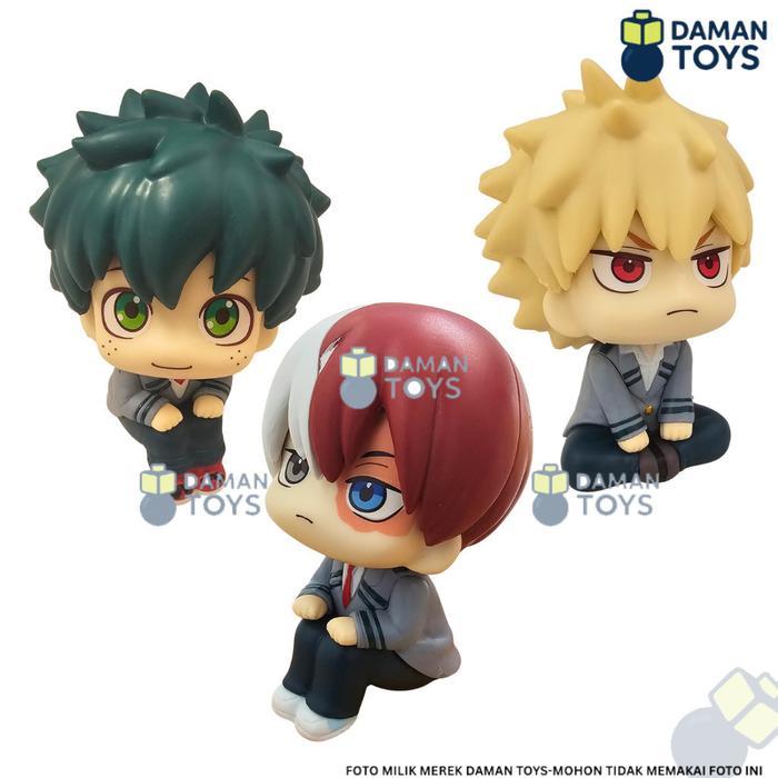 Figure Chibi My Hero Academia Deku Bakugo Todoroki Lookup