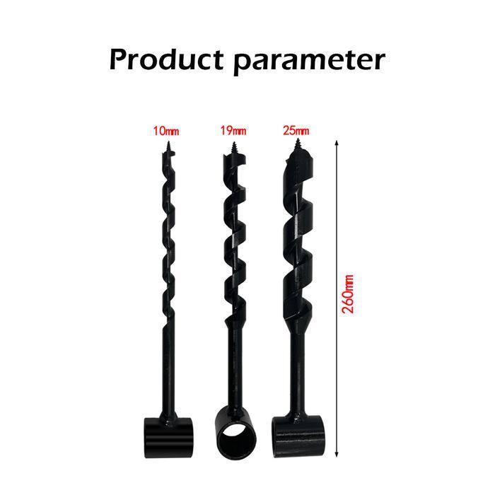 Bor Manual Tangan Kayu Mata Bor Auger Bit Auger Drill Untuk Melubangi Kayu Mata Bor Tukang Kayu Baja