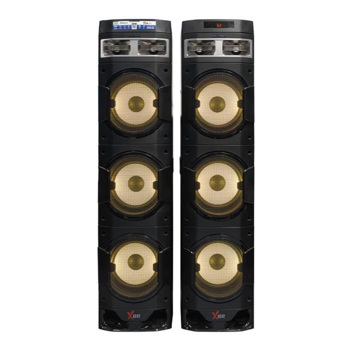 Speaker Aktif Polytron PAS10DF28/38 10 Inch 200WRMS Extra Bass 3-Band Digital Tone Control Video Out