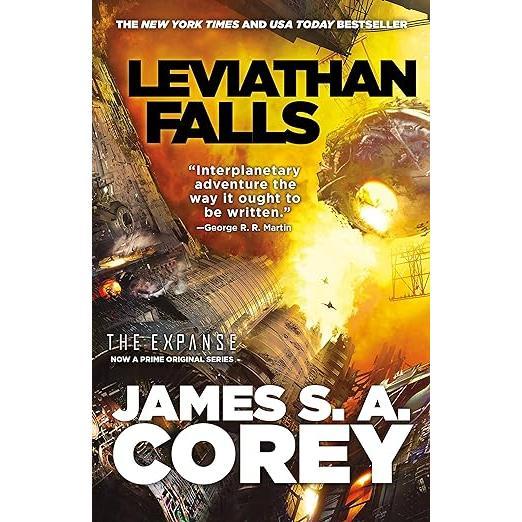The Expanse 9 book series Leviathan Wakes Caliban's War Leviathan Falls by James S. A. Corey English