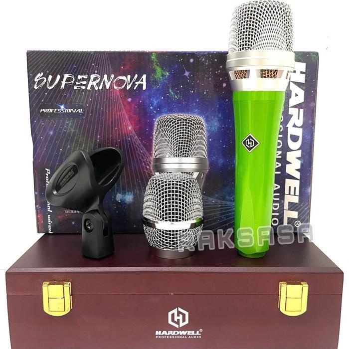 Best Seller Mic Kabel Hardwell Supernova Original Kabel Mic Hardwell Supernova +Wooden Box