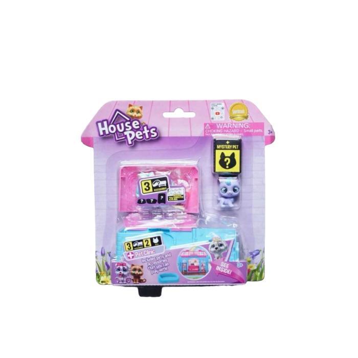 Mainan Emco Pet House Playset Anak Seri Hewan Peliharaan