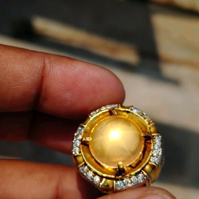 Batu Natural Star Quartz (kecubung/kinyang Star), natural alami tanpa treatment baik batu juga