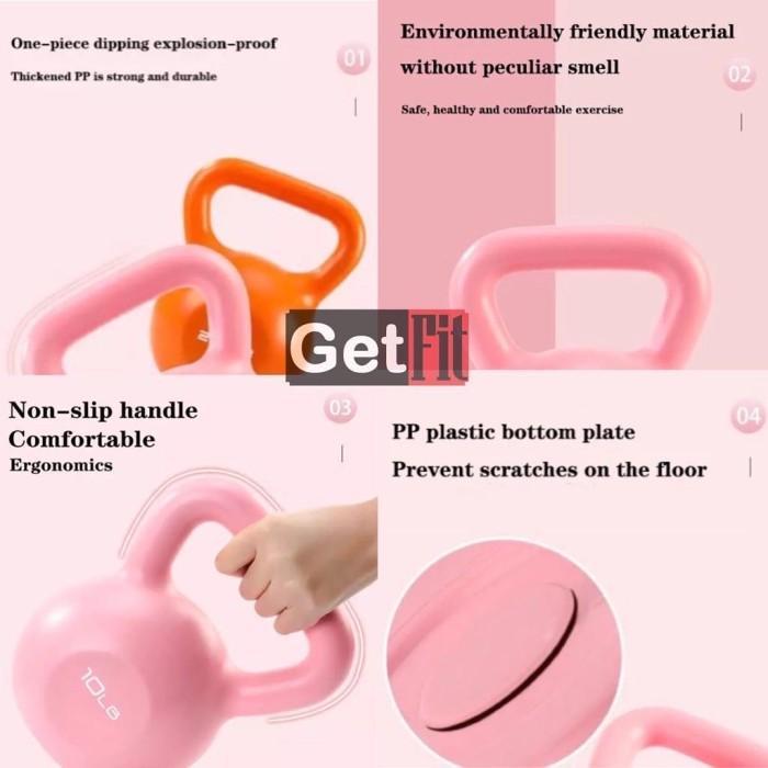 Kettlebell High Quality / Kettlebell Kualitas Tinggi 20Lbs /Kettlebell