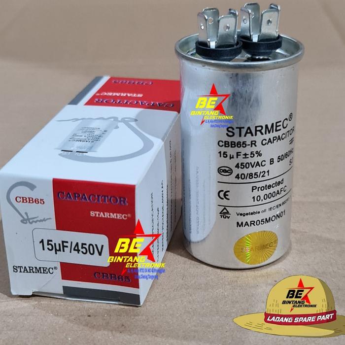 Kapasitor Ac 15 Uf Capasitor Ac 15Uf Mikro