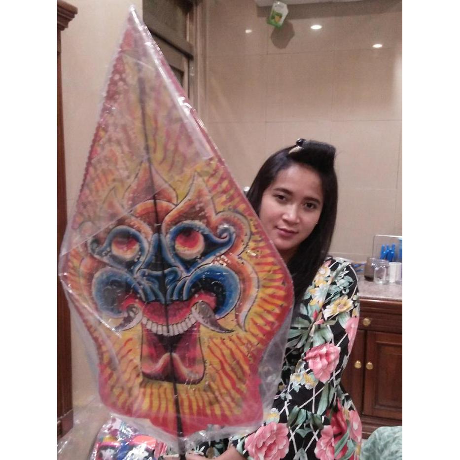 READY Gunungan yang Kulit Gunungan 90cm Kualitas Lowukuran 90cm Gapit Bambu Puppet Khas Javanese