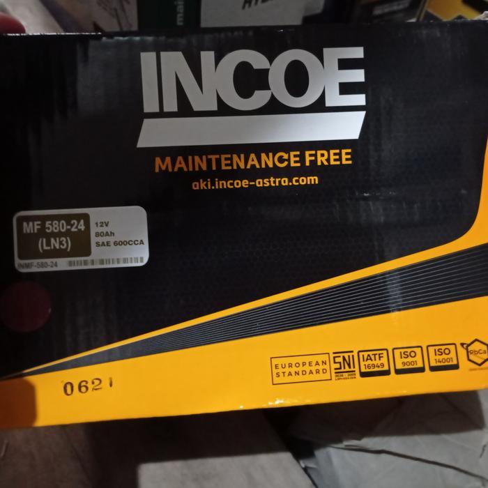 Aki Incoe MF 58024 12V 80Ah