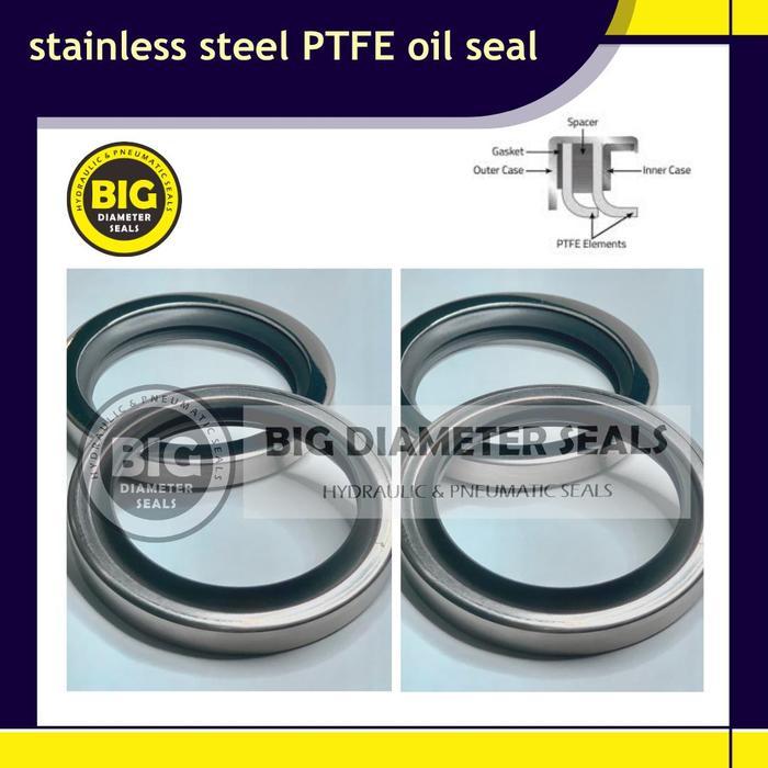 Oil Seal Ptfe Id:40 Mm Double Lips (Ta) Oil Seal Compressor