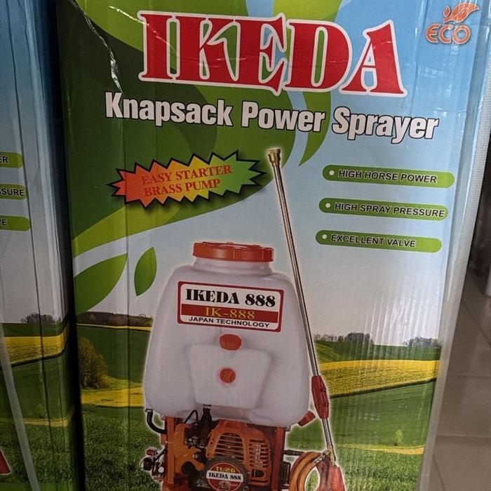 MESIN SEMPROT HAMA ATOMIC POWER / IKEDA 3WZ-4 (2 TAK) KNAPSACK POWER SPRAYER - IKEDA