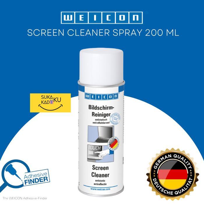 KINCLONG WEICON Screen Cleaner Spray 200ml Cairan Pembersih Layar Serbaguna