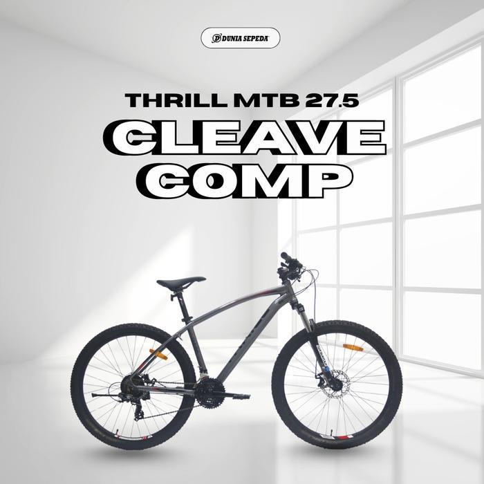 SEPEDA GUNUNG THRILL CLEAVE COMP 27,5 L - METAL GREY