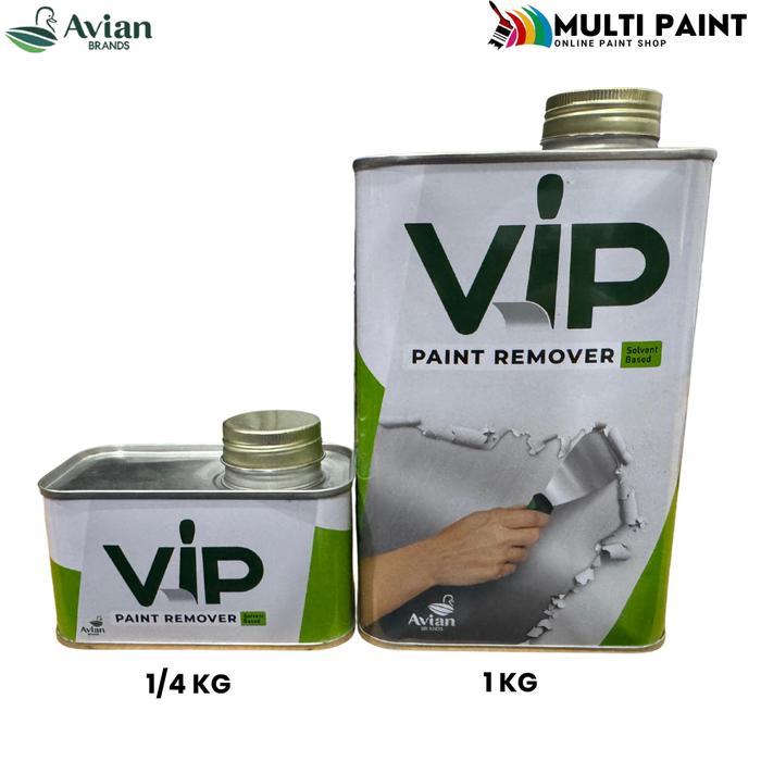 Avian Vip Perontok Cat Penghapus Cat Pengupas Cat Paint Remover Vip Soda Api Perontok Cat Besi