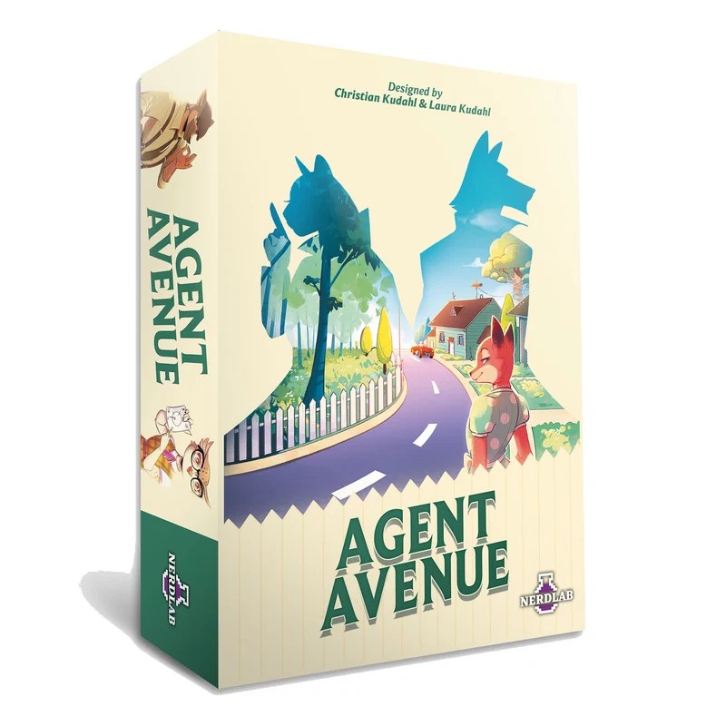 Agent Avenue EN - Nerdlab Bluffing I Split You Choose Card Game 2-4 Players
