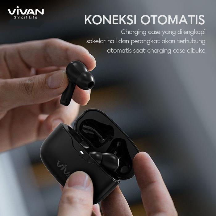 Vivan Liberty T660NC Headset Earbuds ANC TWS Bluetooth 5.3