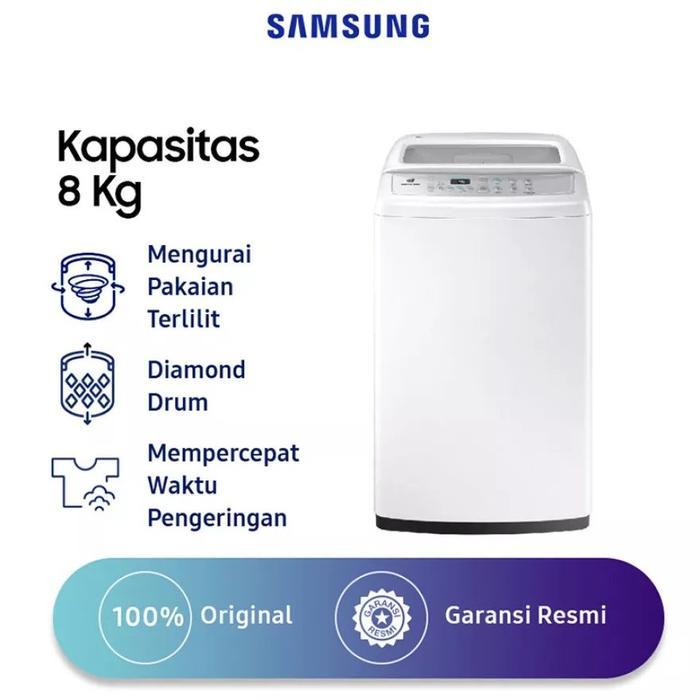 Mesin Cuci Samsung WA80H4000SW 8 Kg 80H4000