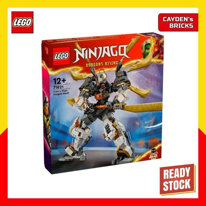 Lego Ninjago 71821 Cole's Titan Dragon Mech