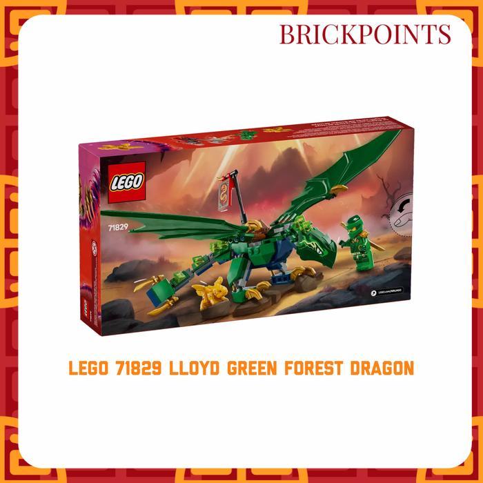 Lego 71829 Lloyd Green Forest Dragon