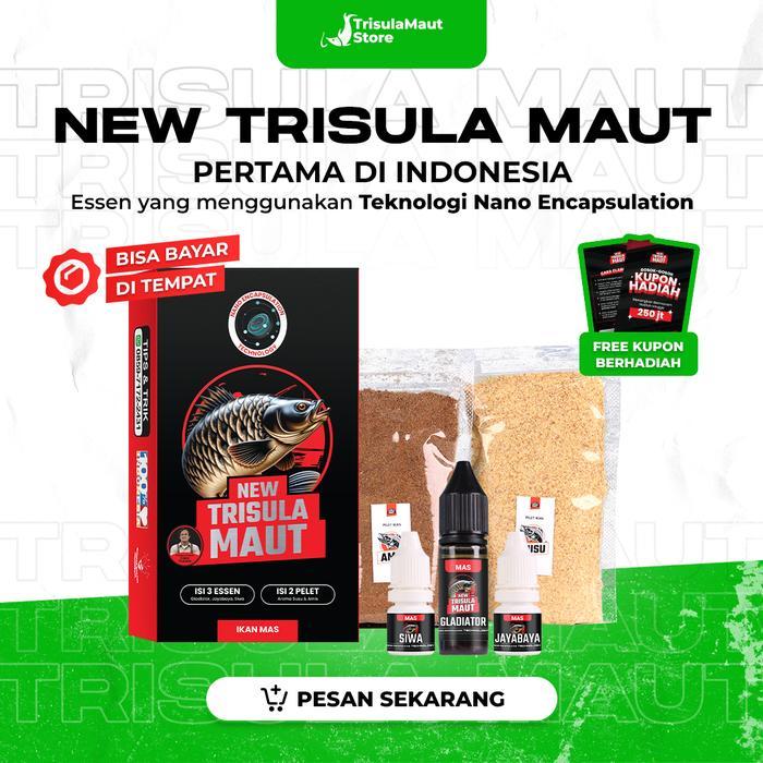 Cokershop- Essen New Trisula Maut Jumbo Nano Encapsulation Mancing Essen Untuk Ikan Mas Lele Patin