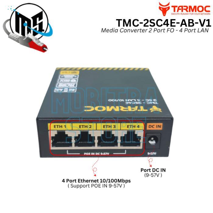 Joyfull- Media Converter 2 Fo 4 Lan 2Fo 4Lan 2 Port Fo 4 Port Lan [Kode 1Kode 2Kode 3Kode 4Kode