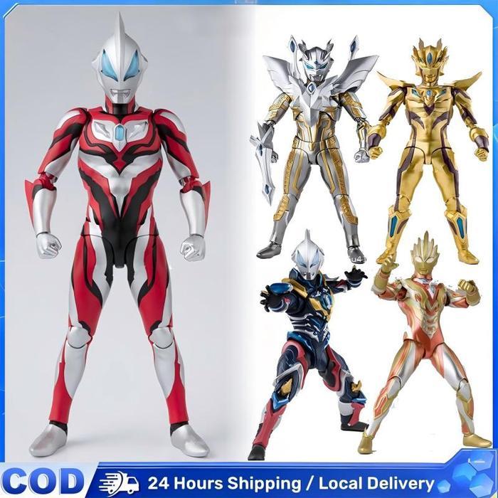 Premium Ultraman Trigger Multi Shf Ultra Action Figure Ultraman Delta Guts Spark Circle Arms