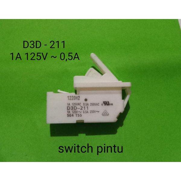 RNS SWITCH SAKLAR PINTU LAMPU KULKAS PANASONIC D3D 211 N05 BEST SELLER