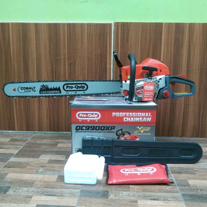 Mesin Senso 26 Inch Bar Baja Rantai OREGON 44 Mata Pro Quip QC9900XP / Mesin Chainsaw 26 inch 44 Mat