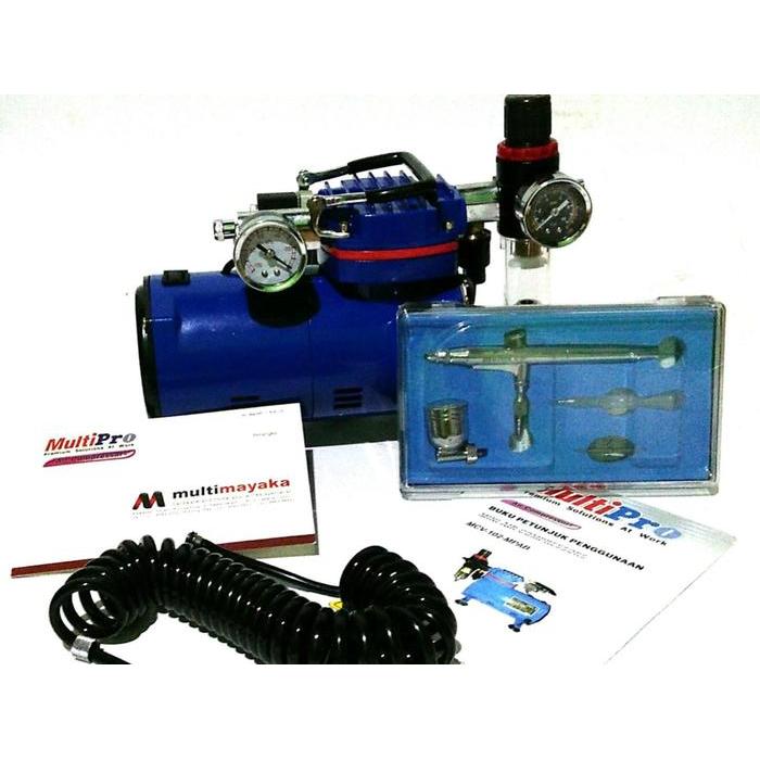 Paket Produk Kompresor Mini Multi Pro + Pen Brush