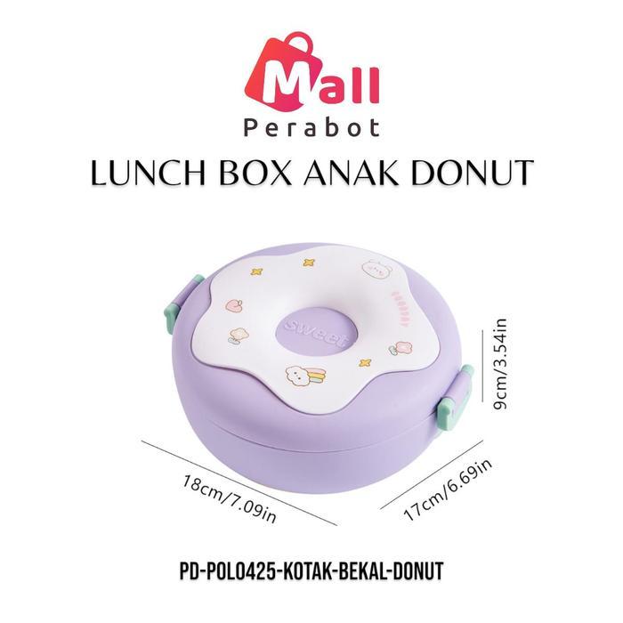 PROMO Mall Perabot Tempat Makan Anak / Lunch Box Anak Kotak Bekal Anak kter Lucu Dan Unik