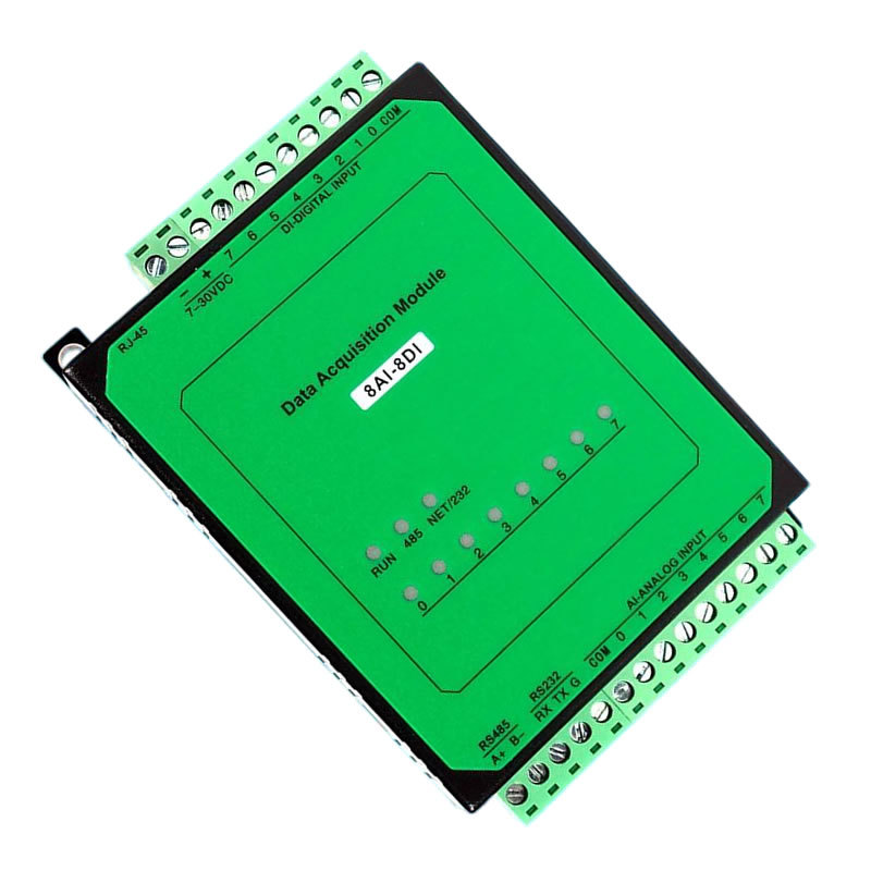 ETHERNET TCPMODULE ACQUISITION CONTROL MODULE 8-CHANNEL ANALOG INPUT 8 CHANNEL DIGITAL INPUT MODBUS