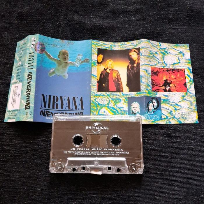 Flash Sale Kaset Nirvana Nevermind Original Original