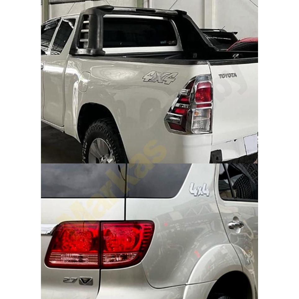 Stiker 4X4 Toyota FortunerHilux