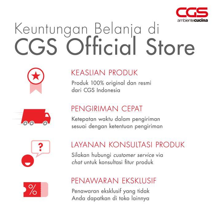 Kitchen Sink Bak Cuci Piring Dapur Stainless Steel 1 Lubang CGS SIENA Workstation Sink - Paket