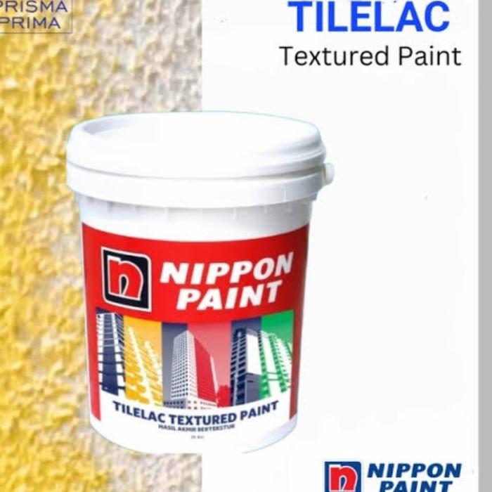 Nippon Paint Tilelac Textured Paint 25Kg Plamir Tekstur Nippon 25 Kg Cat Dinding Ber Tekstur 25