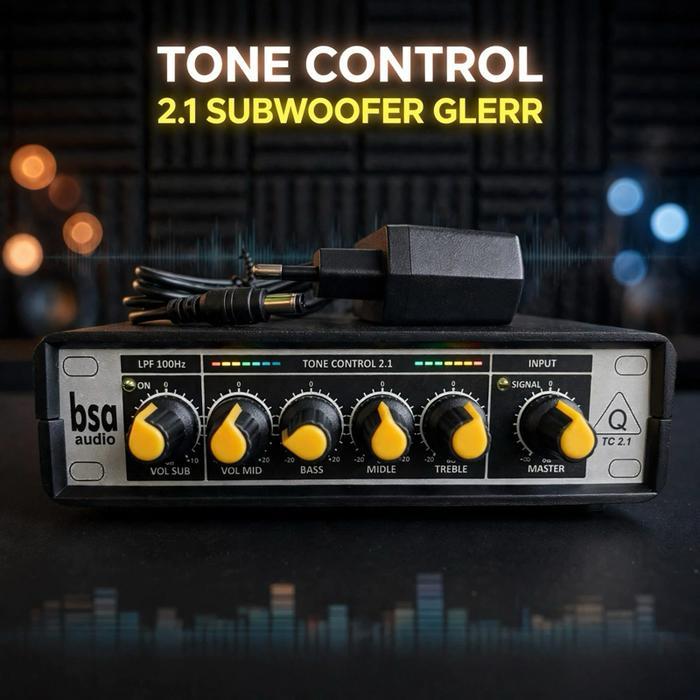 Tone Control 2.1 Subwoofer Glerr
