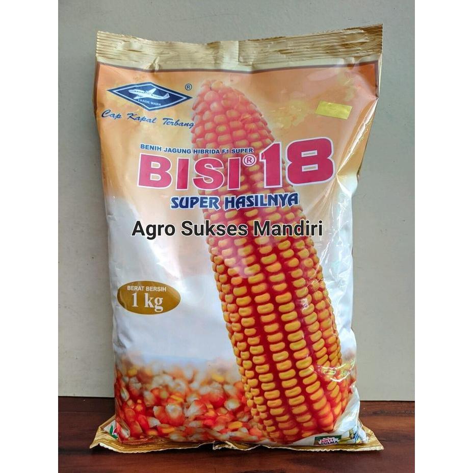 Limited!, Benih Jagung Bisi 18 Original/Benih Jagung Hibrida Bisi 18 1Kg/Bibit Jagung Bisi 18 1