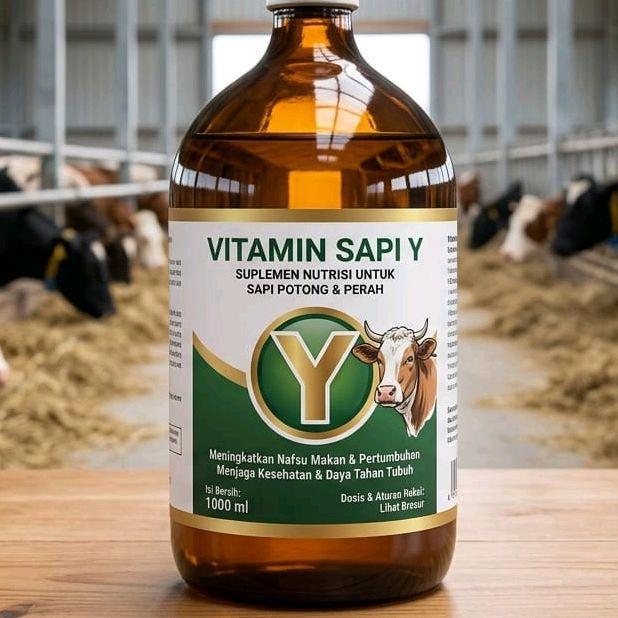 Y 100 Vitamin Y 100 Lengkap Untuk Sapi - Suplemen Kesehatan Untuk Sapi Dengan Vitamin Esensial
