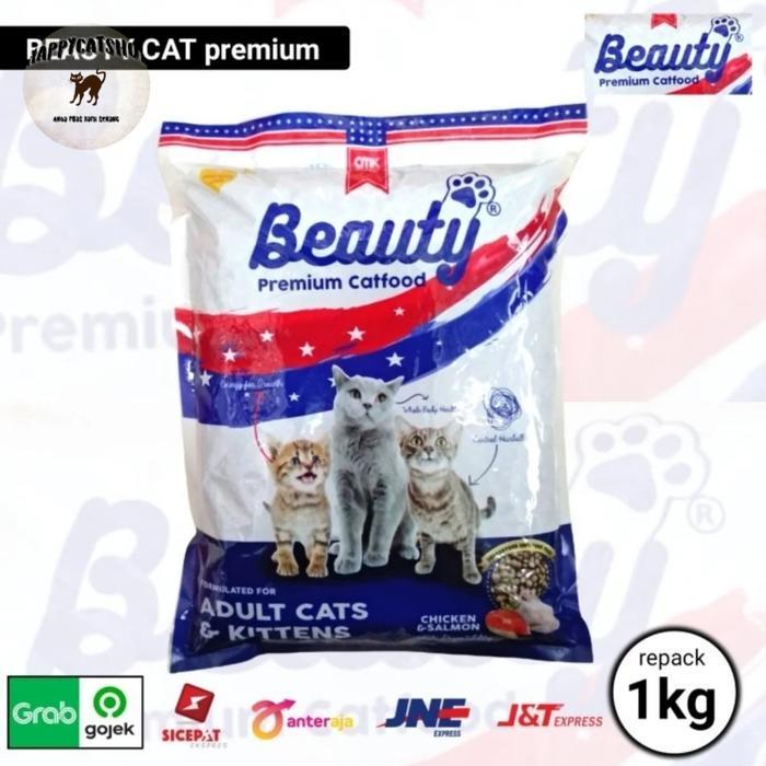 READY Makanan Kucing Beauty Cat Premium 10 Kg - Makanan Kucing