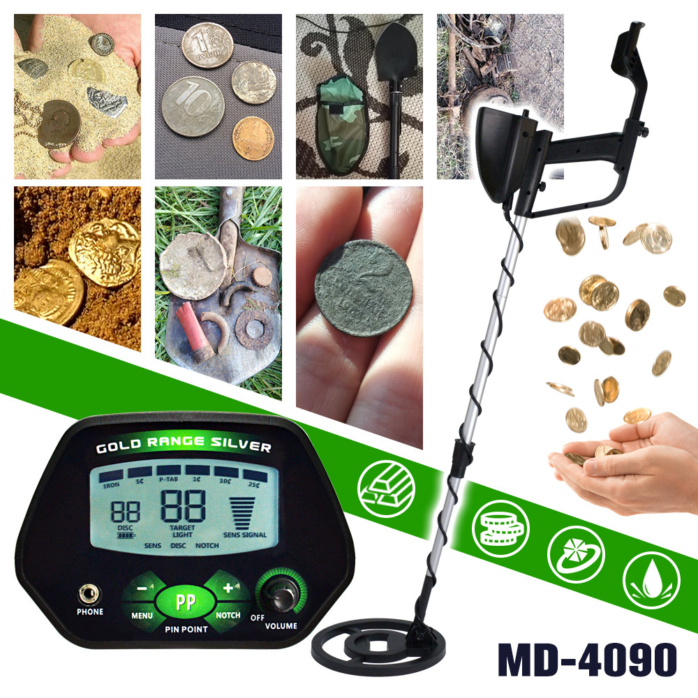 Hot Sale Metal Detector Gold Md 4090 Gold Metal Detector Professional Detector