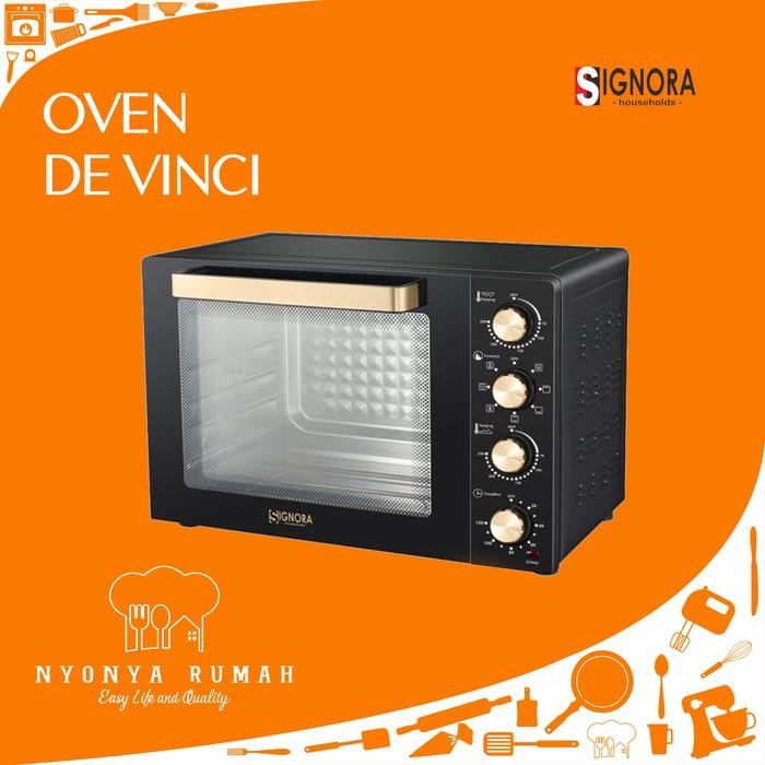 Ready Signora Oven De Vinci 60 liter/Oven listrik/Oven Signora