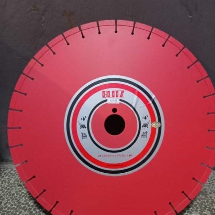 mata potong belah beton aspal 24 inch merah Blitz Diamond wheel 24"